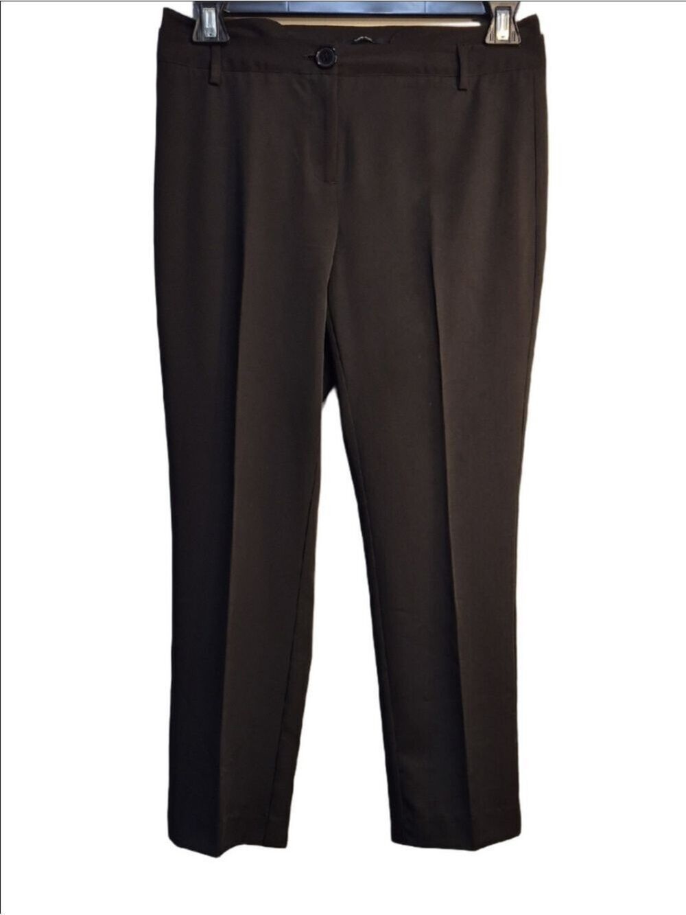 Jacob Black Strait LegsTailored Pants With Adjust Fitted  In Size 8